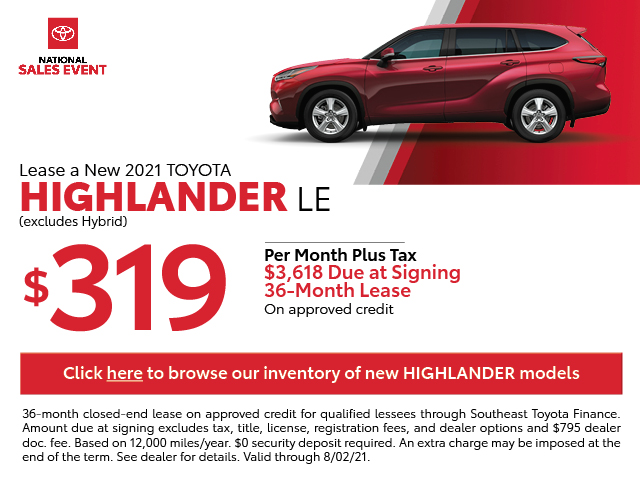 Toyota of Deerfield Beach July Lease Specials Toyota of Deerfield Beach July Lease Specials